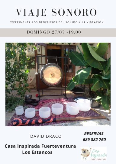  We invite you to re-connect with your essence through sound and vibration in the Sound Journey that we will have at Casa Inspirada✨

