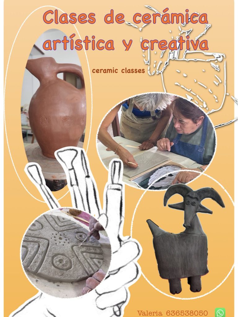 Clases de cerámica artística y creativa